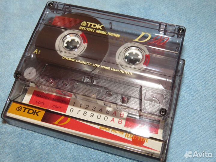 Кассета TDK D90 с Записями