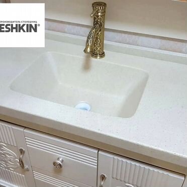 Столешница из искусственного камня для ванной GST