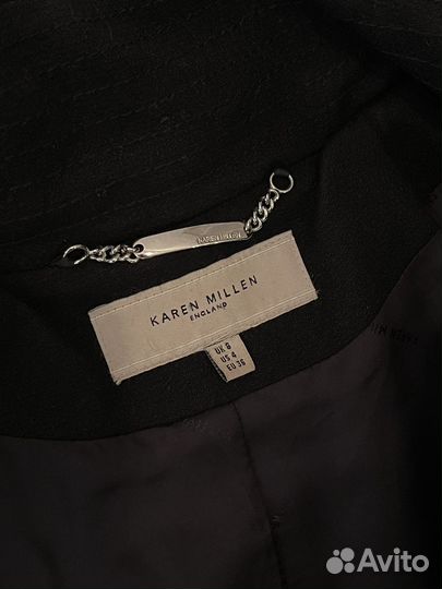 Karen Millen пальто черное