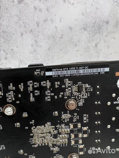 Видеокарта gtx 1050 ti 4gb