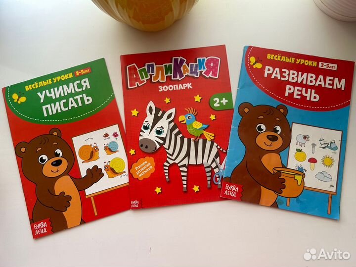 Развивающие книги пособия пакетом
