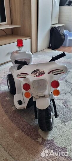 Детский мотоцикл на аккумуляторе бу
