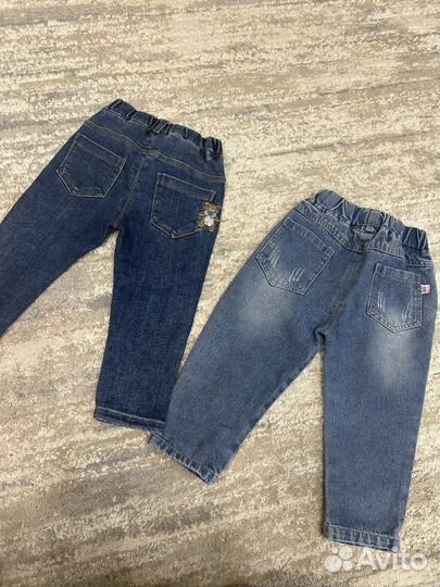 Джинсы для мальчика 86
