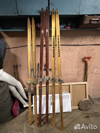 Лыжи беговые СССР