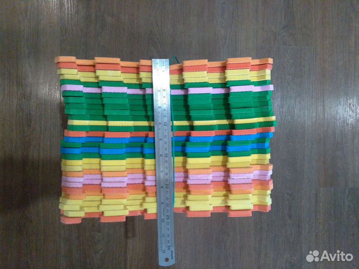 Детский Мягкий пол Разноцветный Коврик Пазл