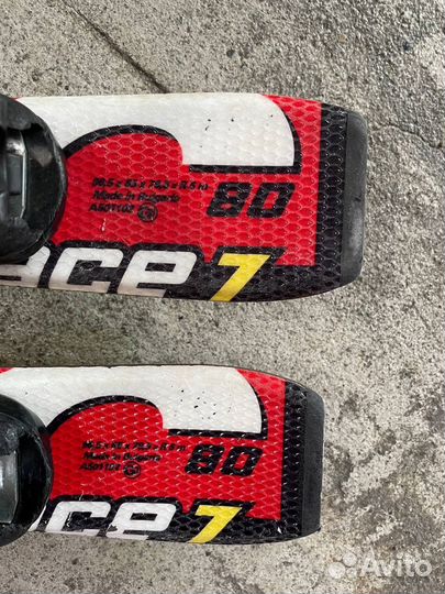 Детские горные лыжи 80 + ботинки комплект