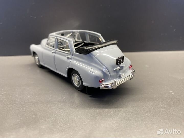 Модель автомобиля газ М20 победа кабриолет 1:43