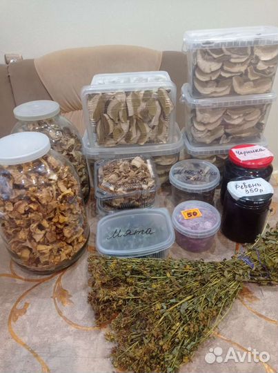 Сушеные грибы