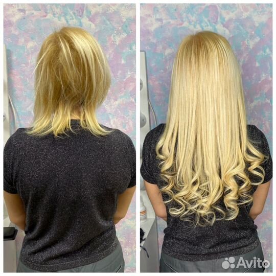 Наращивание волос (микрокапсулы)