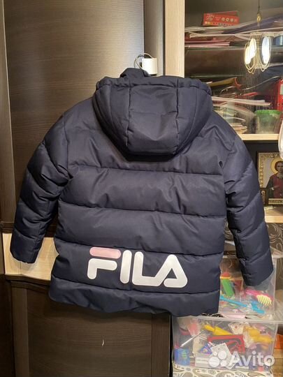 Куртка fila зимняя для девочки