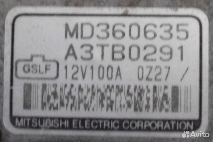 Генератор Mitsubishi Pajero Pinin / iо