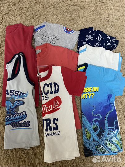 Вещи пакетом на мальчика рост 98-104