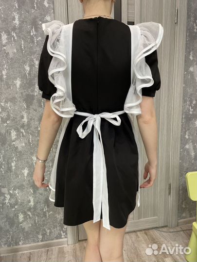 Школьное платье и фартук