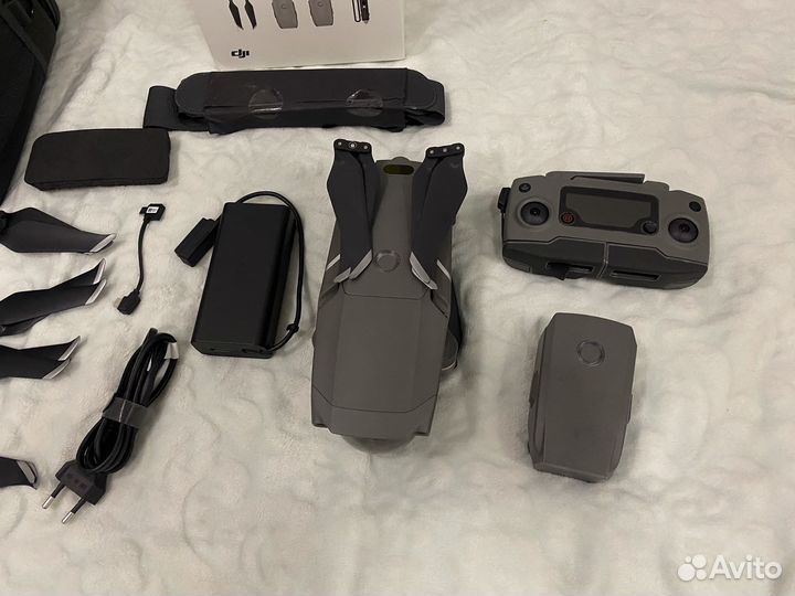 Квадрокоптер dji mavic 2 zoom + fly more kit