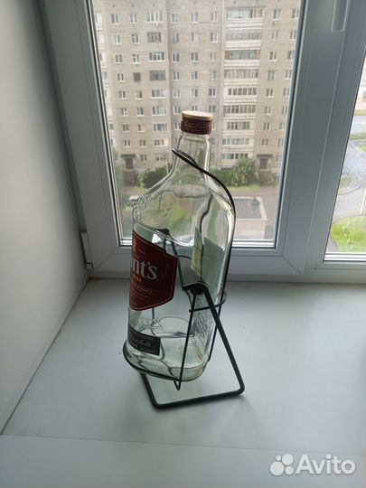 Бутылка из под виски качели 4.5л