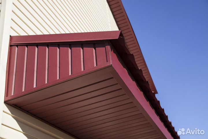 Металлический сайдинг софит