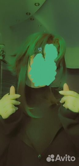 Парик Сяо геншин импакт