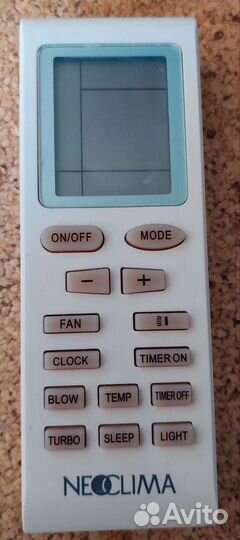 Пульт McQuay, NeoClima