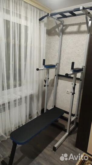 Турник напольный 5 в 1 порошковая окраска