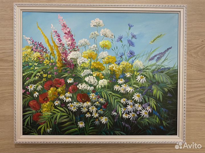 Картина маслом. Цветы