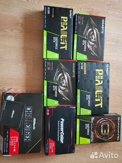 Коробка от видеокарты rtx 2060,gtx 1660ti,1660supe