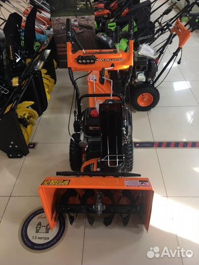 Снегоуборочник villartec WB 5561E, 5.5л.с