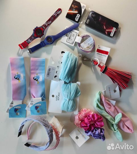 Детская бижутерия и солнцезащитные очки