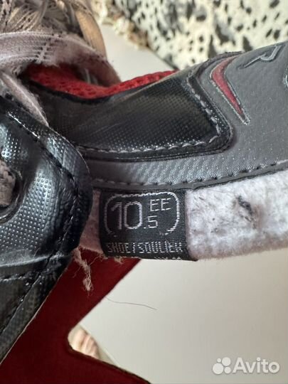 Коньки хоккейные Bauer vapor x 500 10,5 EE