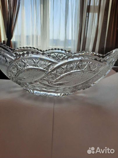 Хрустальный салатник