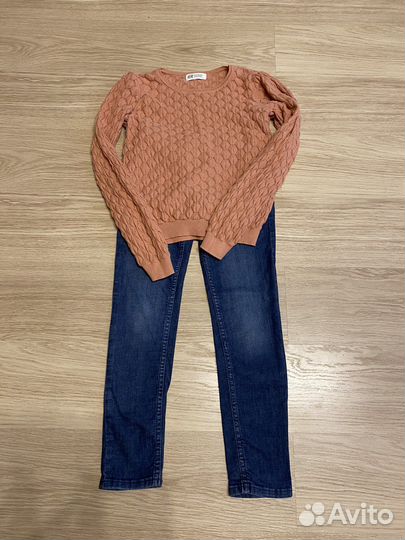 Одежда доя девочки 122-128 фирмы H&M
