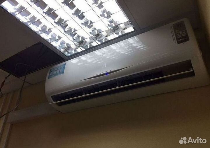 Сплит система с установкой