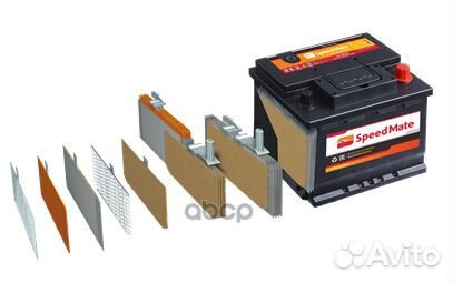 АКБ speedmate Premium 12V 72Ah 720A 278x175x175