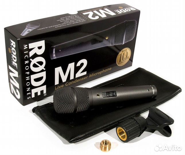 Конденсаторный микрофон с выключателем с Rode M2