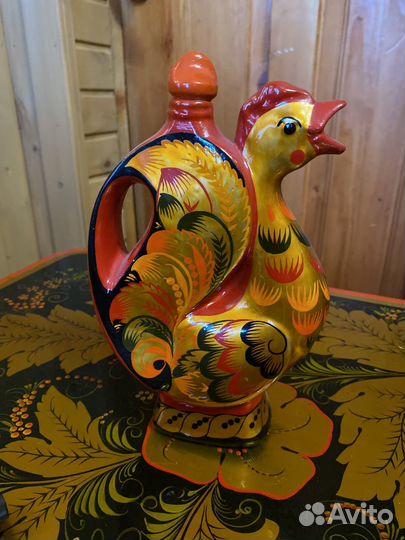 Графин хохлома