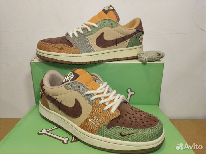 Nike Zion Williamson x air Jordan 1 low og voodoo