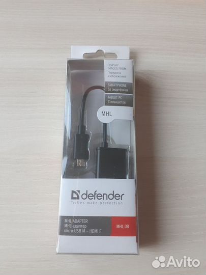 MHL адаптер hdmi - micro USB