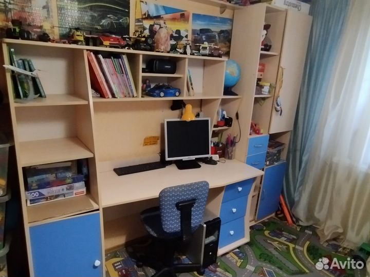 Детский спальный гарнитур,двухъярусная кровать