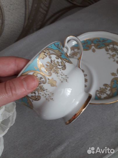 Большая чайная пара Дулёво