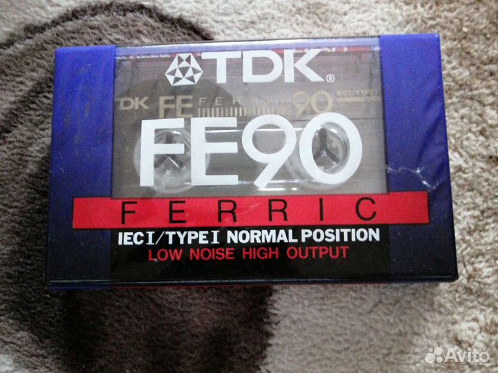 Аудиокассеты tdk d 90