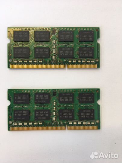 Оперативная память DDR3 8gb samsung