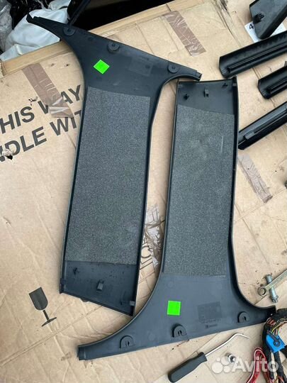 Бмв е39 накладки центральной стойки