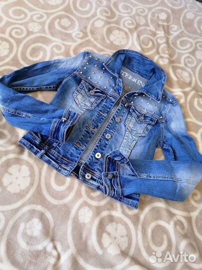 Джинсовый пиджак