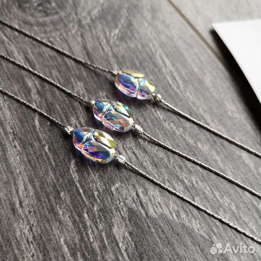 Скарабей Swarovski