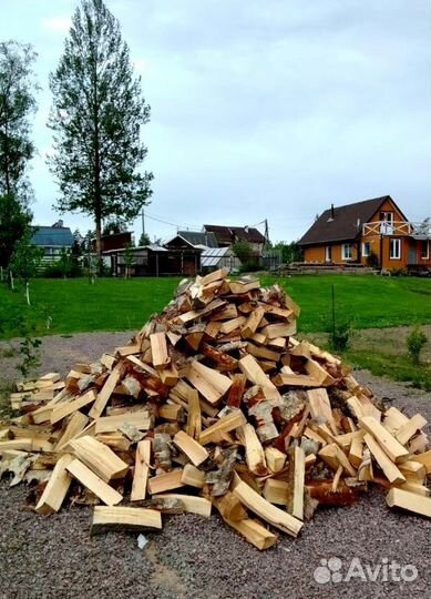 Дрова Осина подготовленные с доставкой любого объе