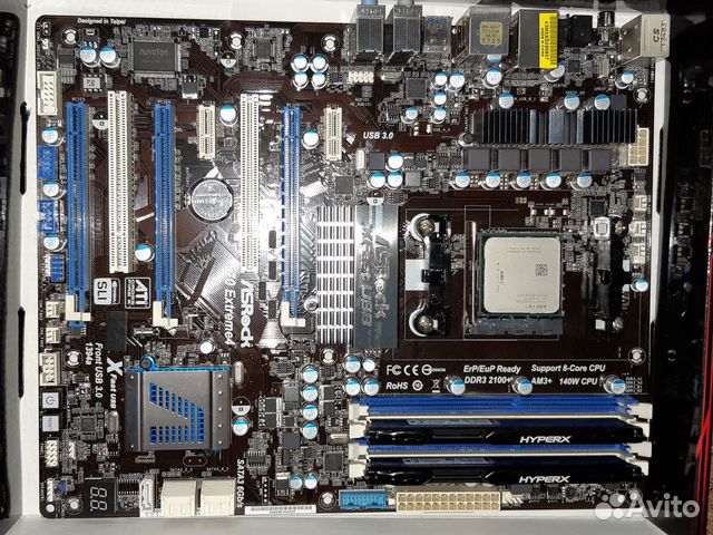AMD FX8350 Комплект Мат. плата процессор па