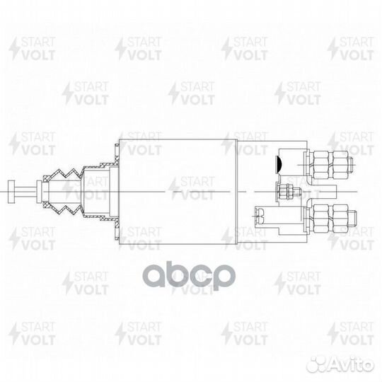 Реле втягивающее стартера VSR0703 startvolt