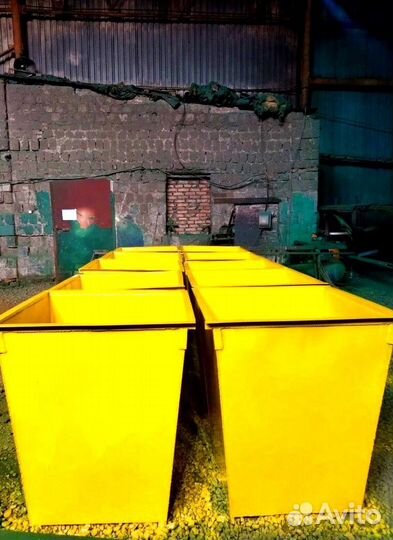 Мусорный контейнер 0.75 м3. Арт 3787