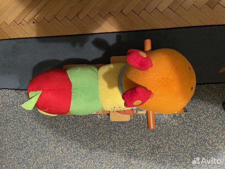 Качалка imaginarium гусеница