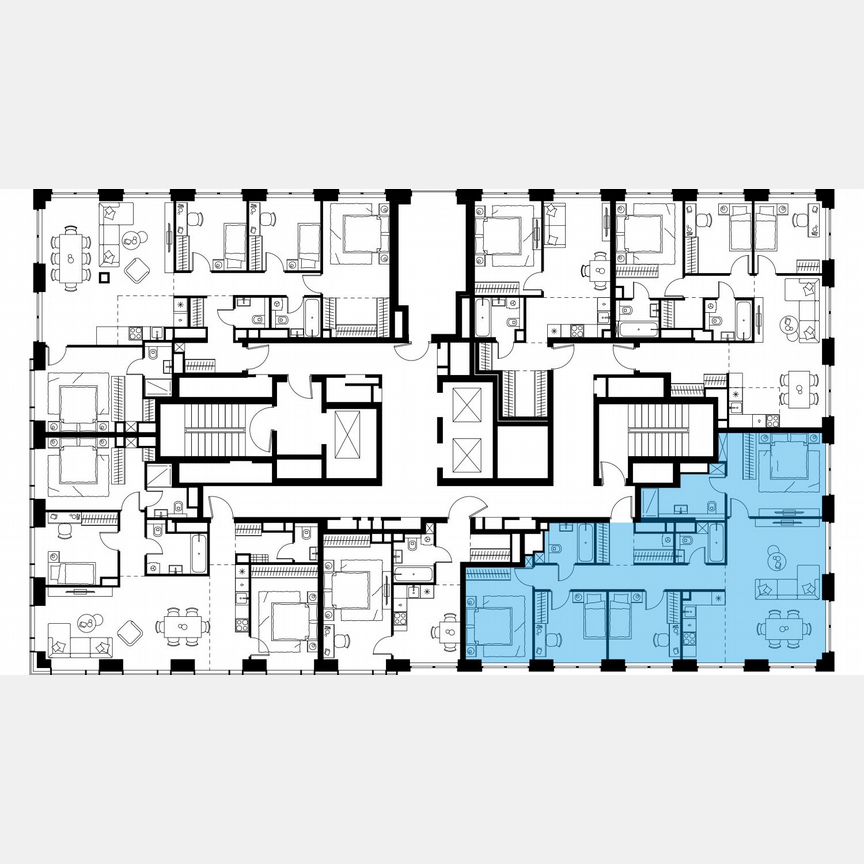 5-к. квартира, 112,2 м², 33/48 эт.