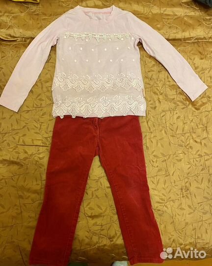 Вещи пакетом на девочку 104